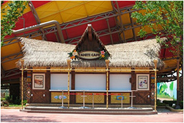 科佰仿真茅草屋面系统解决方案